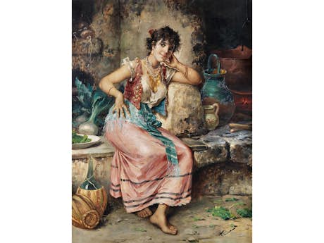 Federico Oliva, Maler des 19. Jahrhunderts